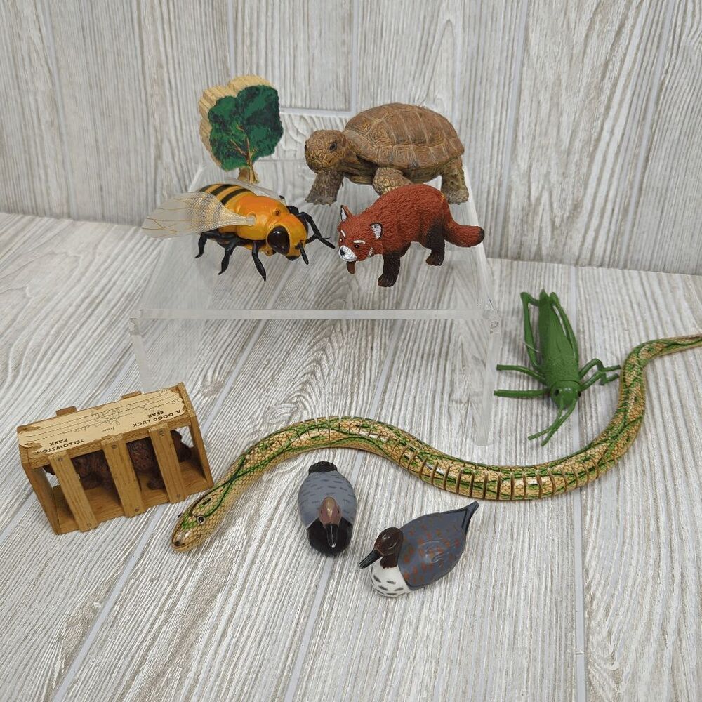 Mixed Bundle of Vintage Animal Toys